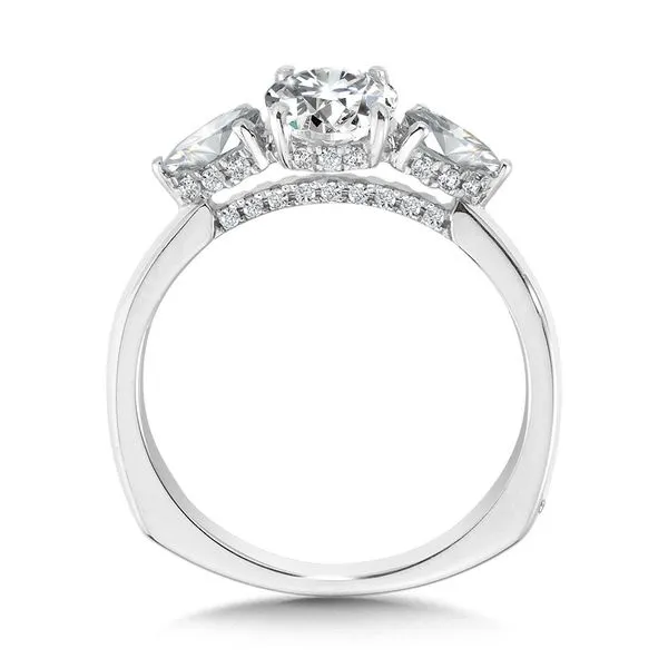 14K Valina Diamond Engagement Ring Setting Image 2 Kiefer Jewelers Lutz, FL