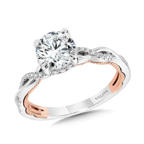 14K Valina Diamond Engagement Ring Setting Kiefer Jewelers Lutz, FL