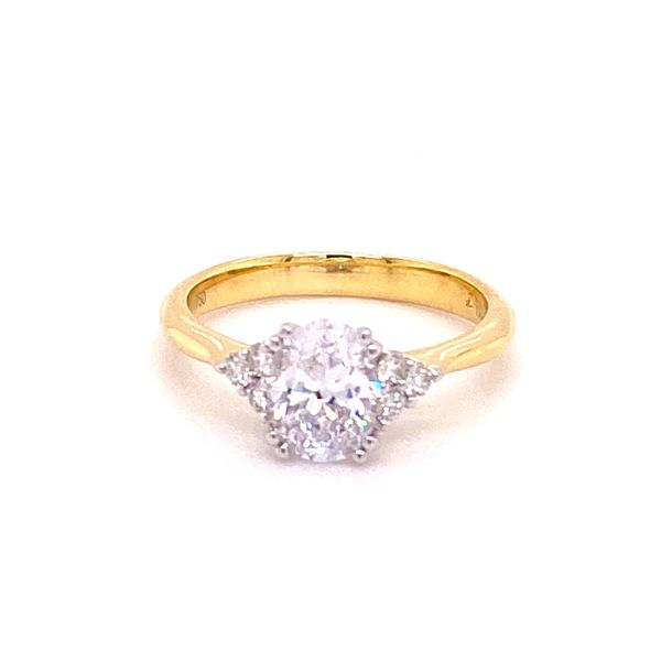 18K Diamond Engagement Ring Moutning Kiefer Jewelers Lutz, FL