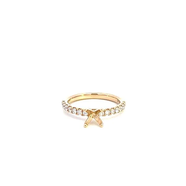 14K Diamond Engagement Ring Setting Kiefer Jewelers Lutz, FL