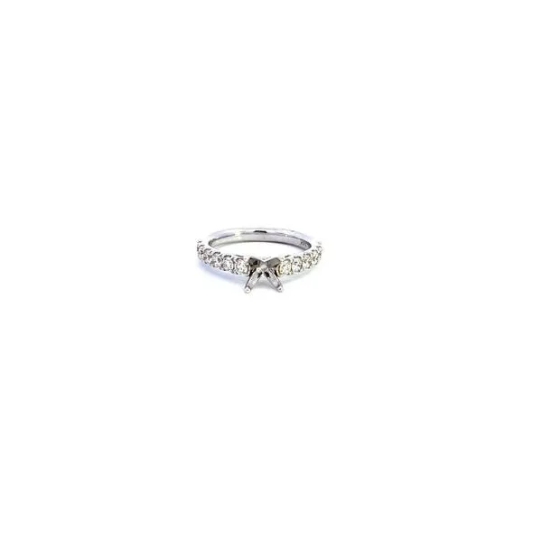 14K Diamond Large Engagement Ring Setting Kiefer Jewelers Lutz, FL