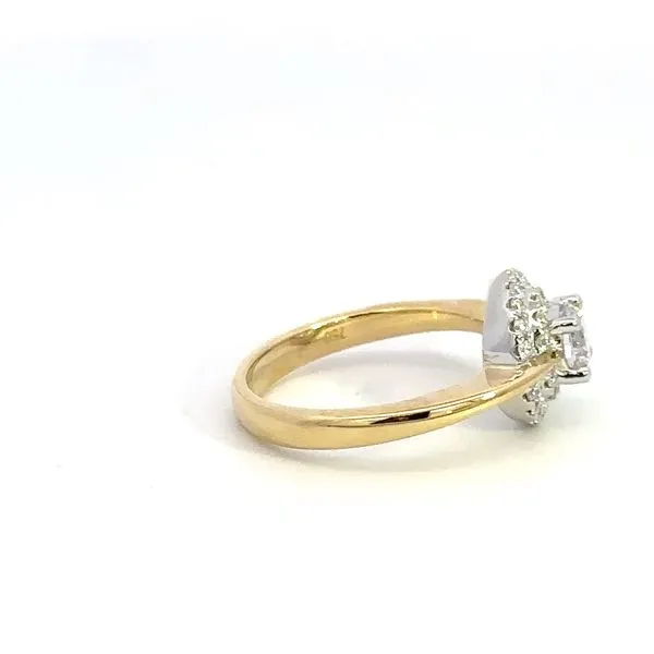 18K Diamond Engagement Ring Setting Image 2 Kiefer Jewelers Lutz, FL