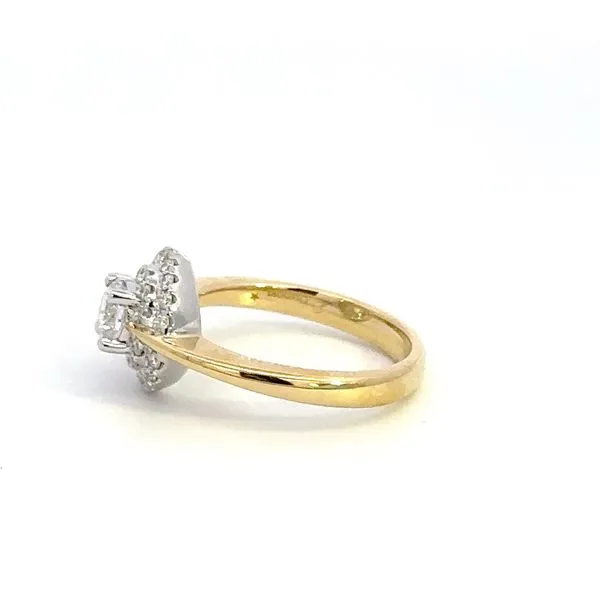 18K Diamond Engagement Ring Setting Image 3 Kiefer Jewelers Lutz, FL