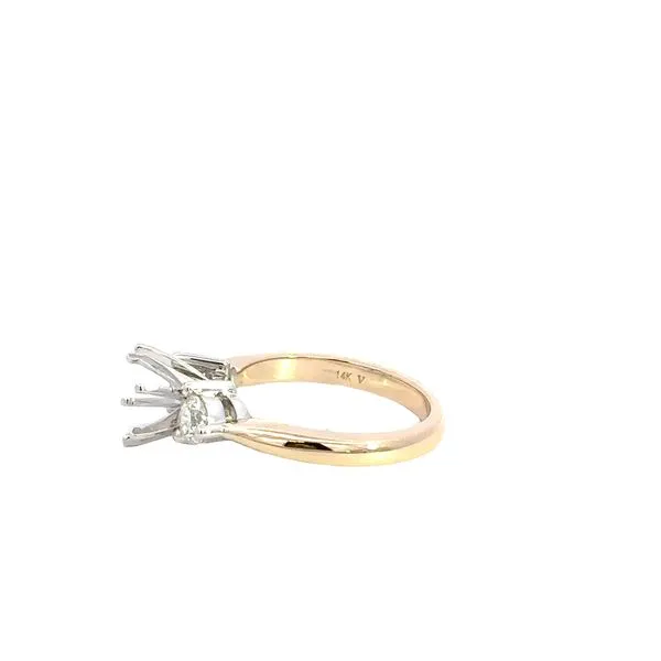 14K Diamond Engagement Ring Setting Image 2 Kiefer Jewelers Lutz, FL