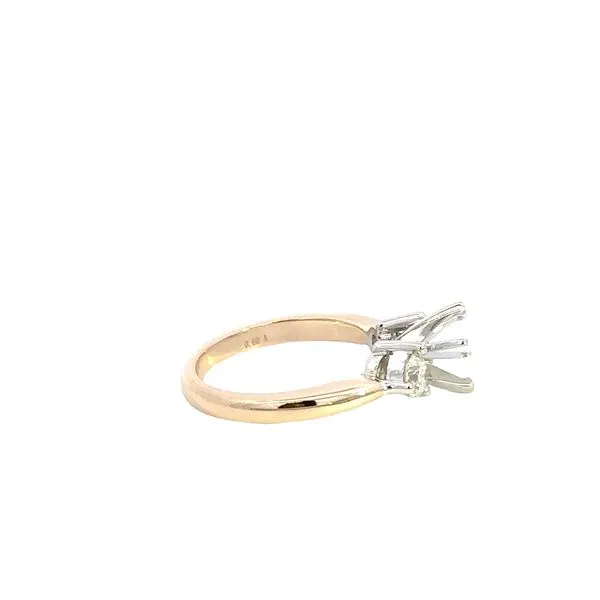 14K Diamond Engagement Ring Setting Image 3 Kiefer Jewelers Lutz, FL