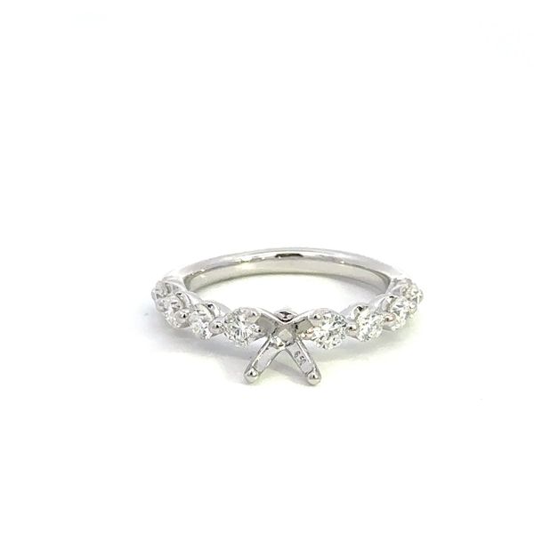 14K .90CTW Diamond Engagement Ring Setting Kiefer Jewelers Lutz, FL