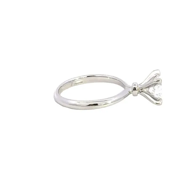 18KW Solitare Engagement Ring Setting Image 2 Kiefer Jewelers Lutz, FL