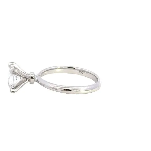 18KW Solitare Engagement Ring Setting Image 3 Kiefer Jewelers Lutz, FL