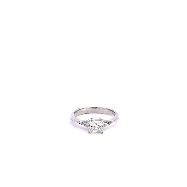 18K Tapered Diamond Engagement Ring Setting Kiefer Jewelers Lutz, FL