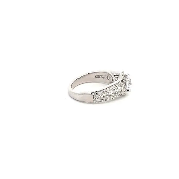 14KW 1.08 CTW Engagment Ring Setting Image 3 Kiefer Jewelers Lutz, FL