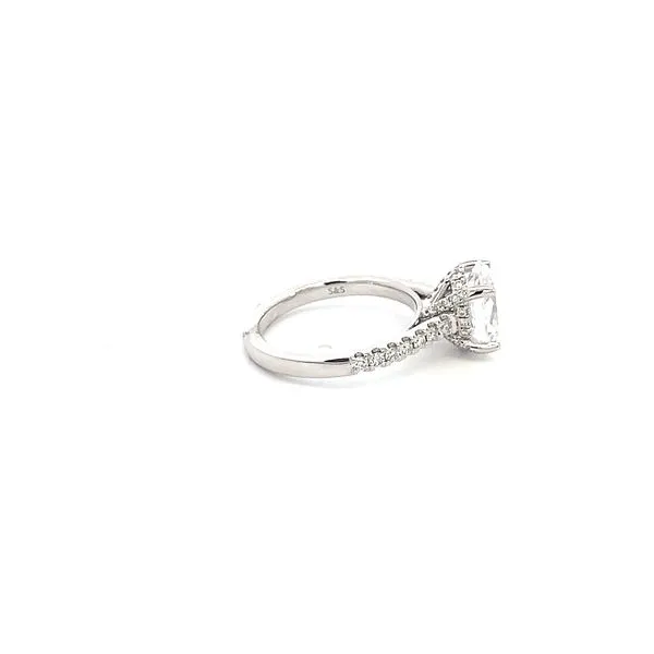 14K .05 CTW Diamond Engagement Ring Setting Image 3 Kiefer Jewelers Lutz, FL