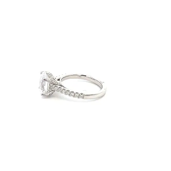 14K .05 CTW Diamond Engagement Ring Setting Image 4 Kiefer Jewelers Lutz, FL