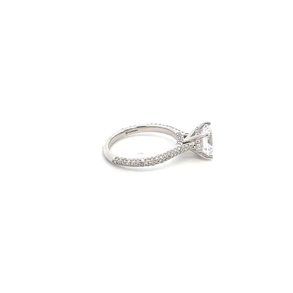 14K .55CTW Diamond Engagement Ring Setting Image 3 Kiefer Jewelers Lutz, FL