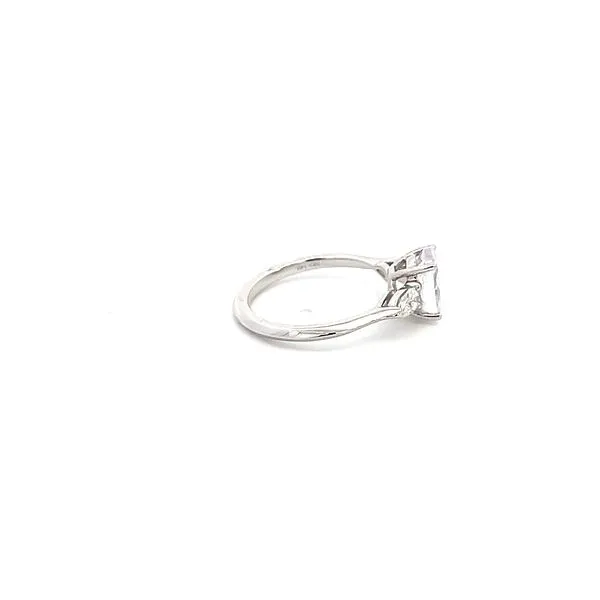 14K .50CTW 3-Stone Engagement Ring Setting Image 3 Kiefer Jewelers Lutz, FL
