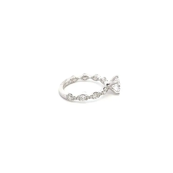 14K .70CTW Diamond Engagement Ring Setting Image 3 Kiefer Jewelers Lutz, FL