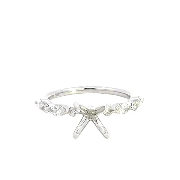 14K .60CTW Diamond Engagement Ring Setting Kiefer Jewelers Lutz, FL