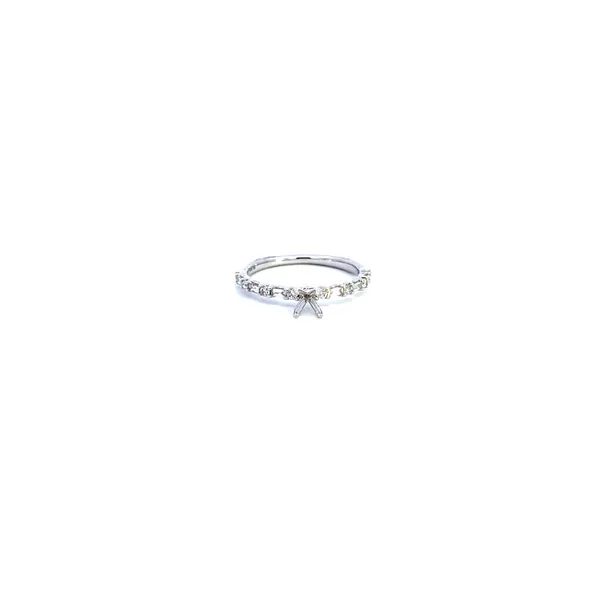 14KW Diamond Semi-Mounting Engagement Ring Kiefer Jewelers Lutz, FL
