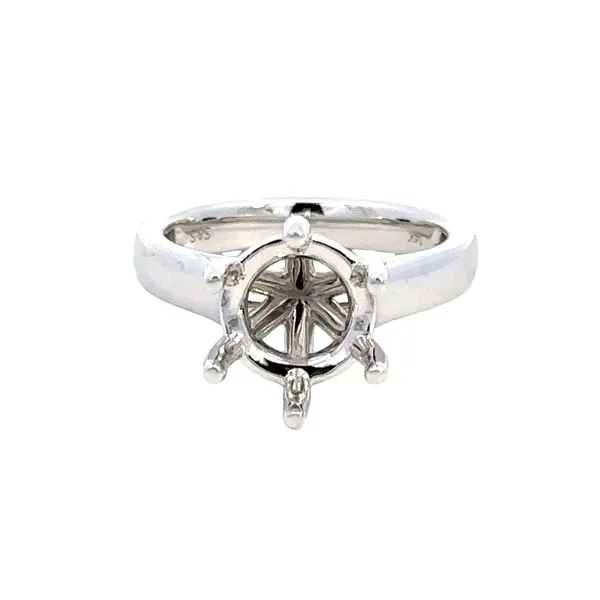 14K Expandable Solitaire Engagement Ring Setting Kiefer Jewelers Lutz, FL