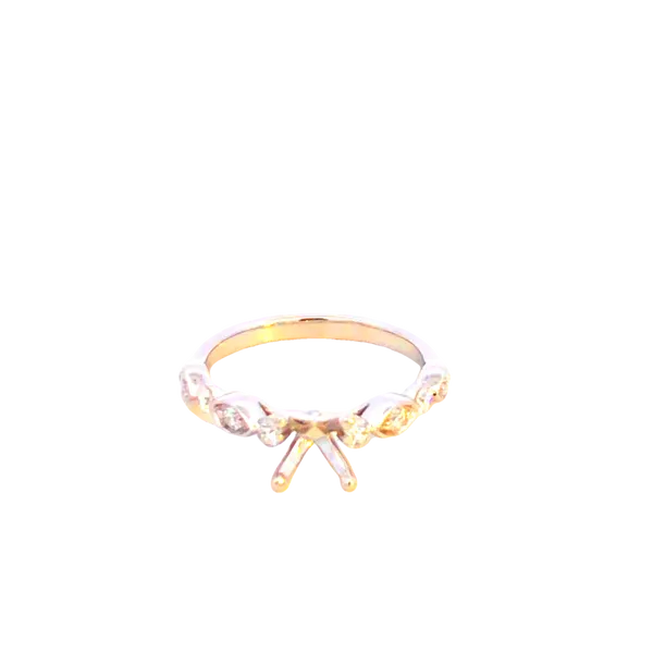 14KW Diamond Semi-Mount Engagement Ring Kiefer Jewelers Lutz, FL
