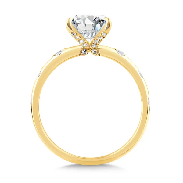 14KY Diamond Station Semi-Mounting by Valina Image 2 Kiefer Jewelers Lutz, FL