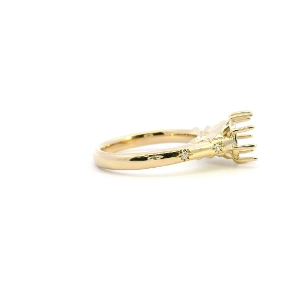 14KY Diamond Semi-Mounting 