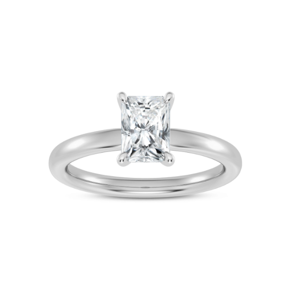 14KW Hidden Halo Engagement Ring Setting Kiefer Jewelers Lutz, FL