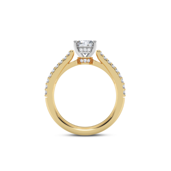 14K Diamond Split Shank Engagement Ring Setting Image 3 Kiefer Jewelers Lutz, FL