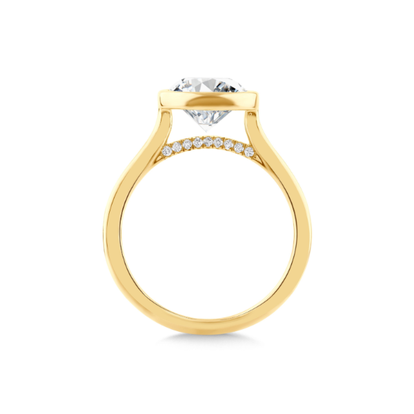 14KY Diamond Bezel Semi-Mount by Valina Image 2 Kiefer Jewelers Lutz, FL