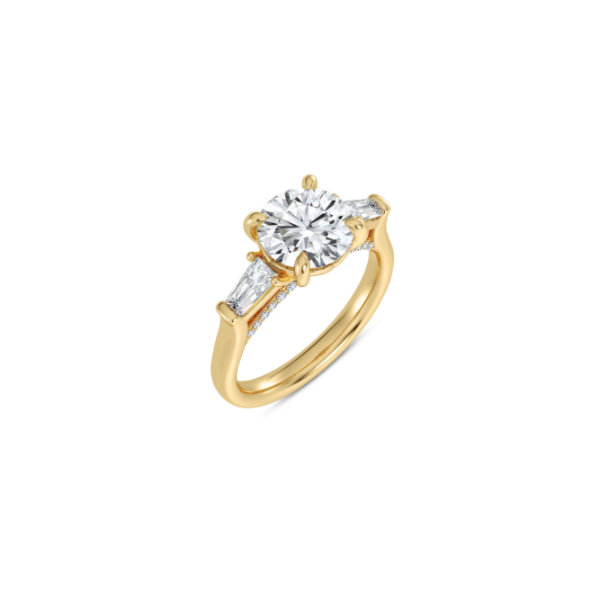 14KY Bagette Diamond Engagment Ring Setting Kiefer Jewelers Lutz, FL