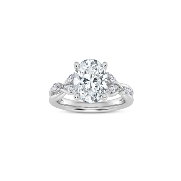14KW Twist Style Engagagement Ring Setting Kiefer Jewelers Lutz, FL