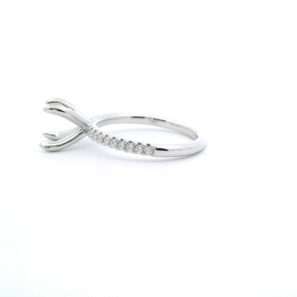 14KW  0.20ctw G-H/VS2 Dia Semi Mtg Engagement Ring Image 3 Kiefer Jewelers Lutz, FL
