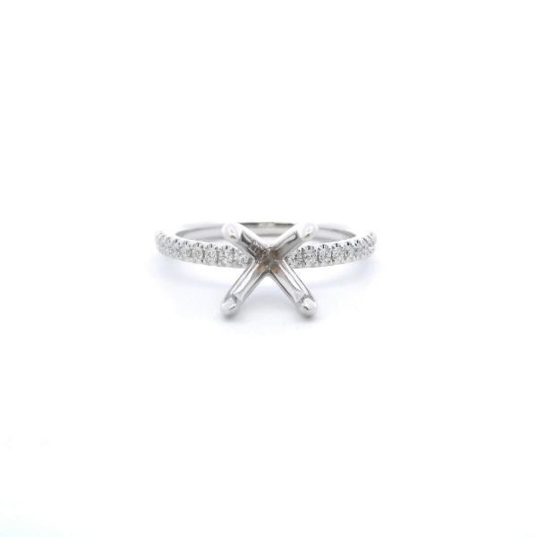 14KW  0.20ctw G-H/VS2 Dia Semi Mtg Engagement Ring Kiefer Jewelers Lutz, FL
