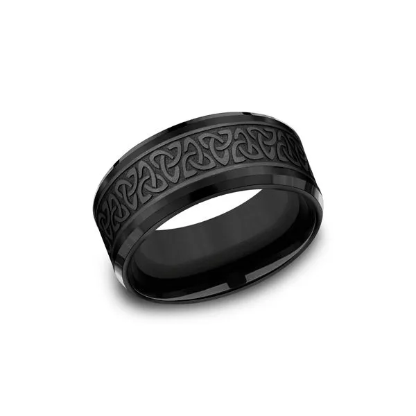 Black Titanium Wedding Ring Kiefer Jewelers Lutz, FL
