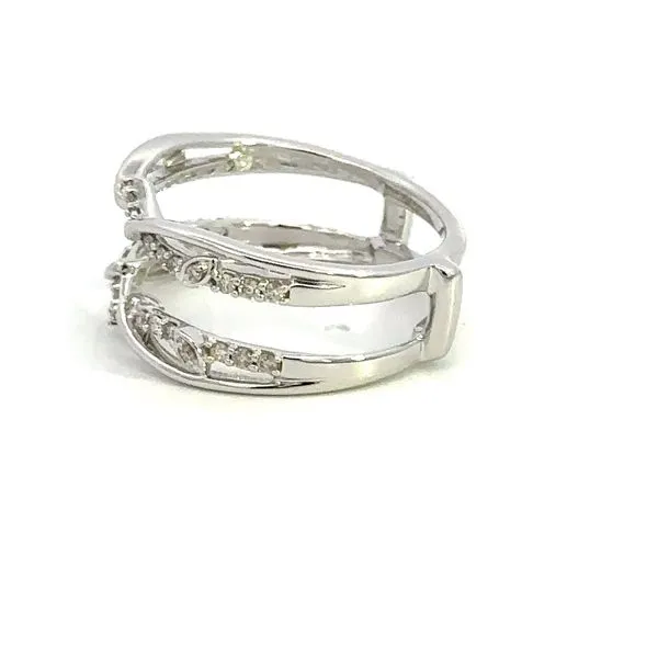 14K Vintage Inspired Diamond Enhancer Image 2 Kiefer Jewelers Lutz, FL