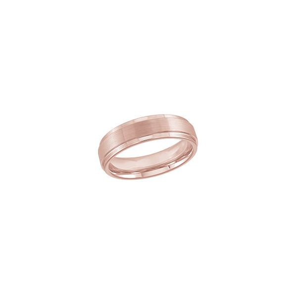 Tungsten Pink 6MM Wedding Ring Kiefer Jewelers Lutz, FL