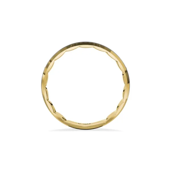 14KYW Diamond Wedding Band Image 2 Kiefer Jewelers Lutz, FL