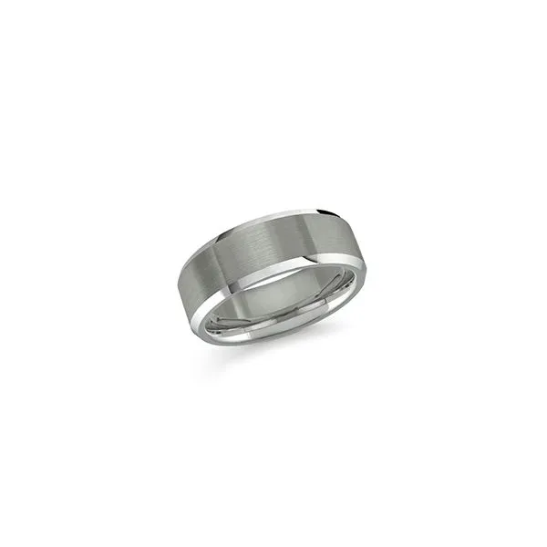 Tungsten Grey 8MM Wedding Ring Kiefer Jewelers Lutz, FL