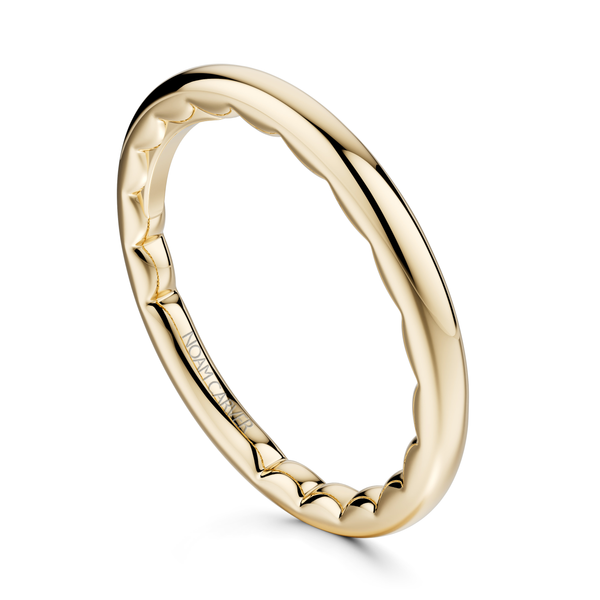 Luna 14KY Classic Wedding Band by Noam Carver Kiefer Jewelers Lutz, FL