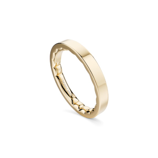 Luna 14KY 2.5MM Classic Flat Wedding Band by Noam Carver Kiefer Jewelers Lutz, FL