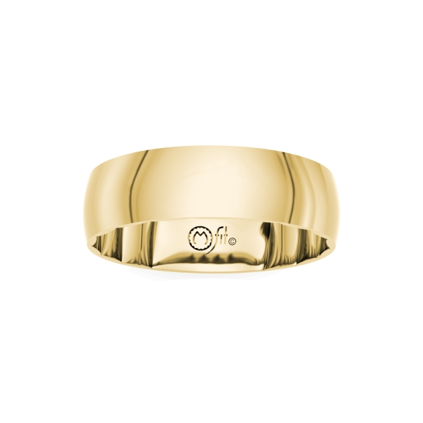 14KY 6MM M-Fit Wedding Band Image 3 Kiefer Jewelers Lutz, FL