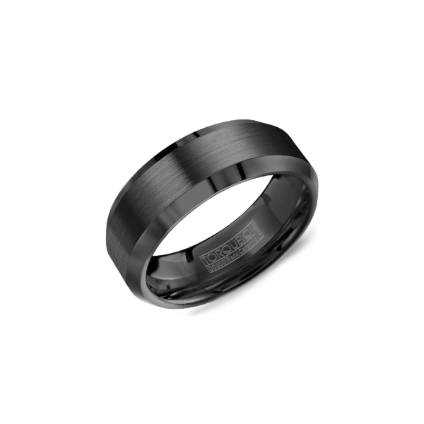 Black Ceramic 8mm Band Kiefer Jewelers Lutz, FL