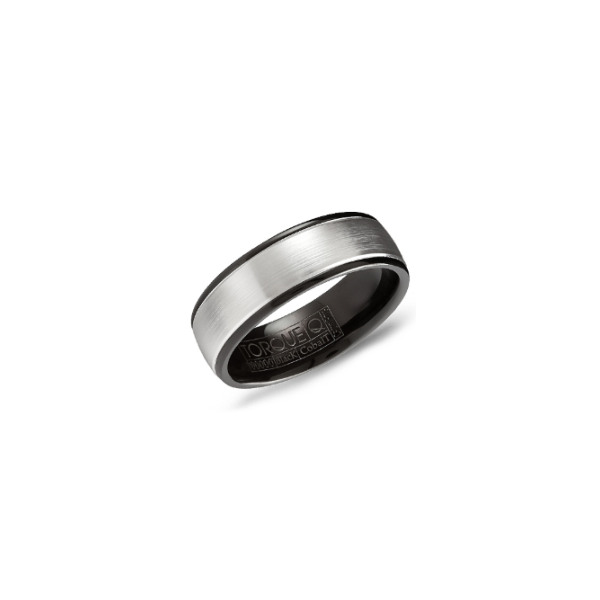 Black & White Cobalt 7mm Band Kiefer Jewelers Lutz, FL