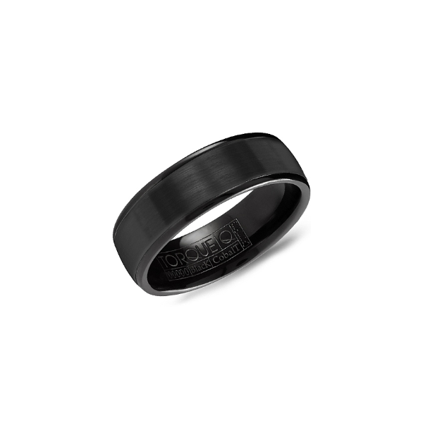 Black Cobalt 7mm Band Kiefer Jewelers Lutz, FL