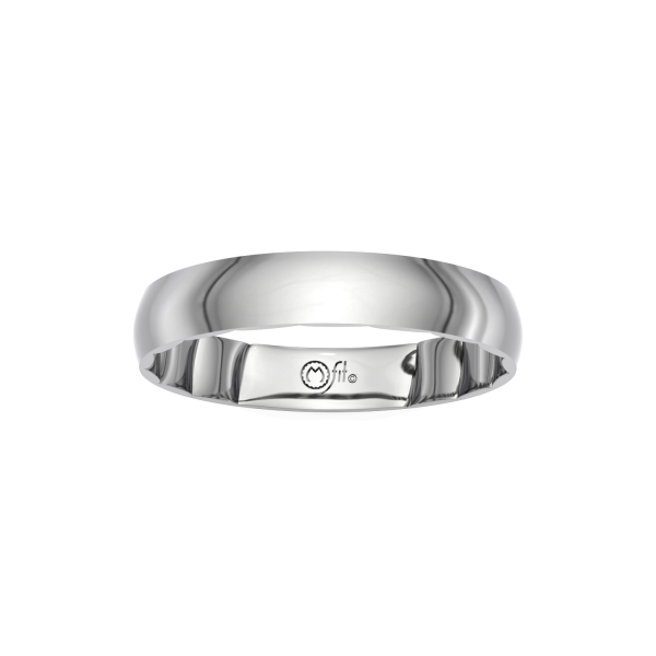 14KW 4MM MFIT Band Image 3 Kiefer Jewelers Lutz, FL