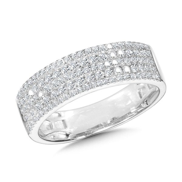14K 1/2 CTW Diamond Pave Ring Kiefer Jewelers Lutz, FL