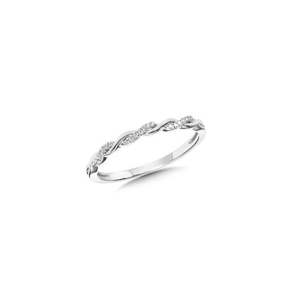 14K Diamond Twist Ring Kiefer Jewelers Lutz, FL