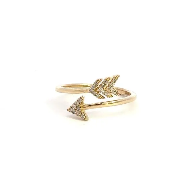 14K Diamond Arrow Ring Kiefer Jewelers Lutz, FL