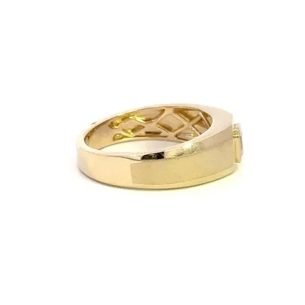 14K .33CTW Diamond Signet Ring Image 2 Kiefer Jewelers Lutz, FL