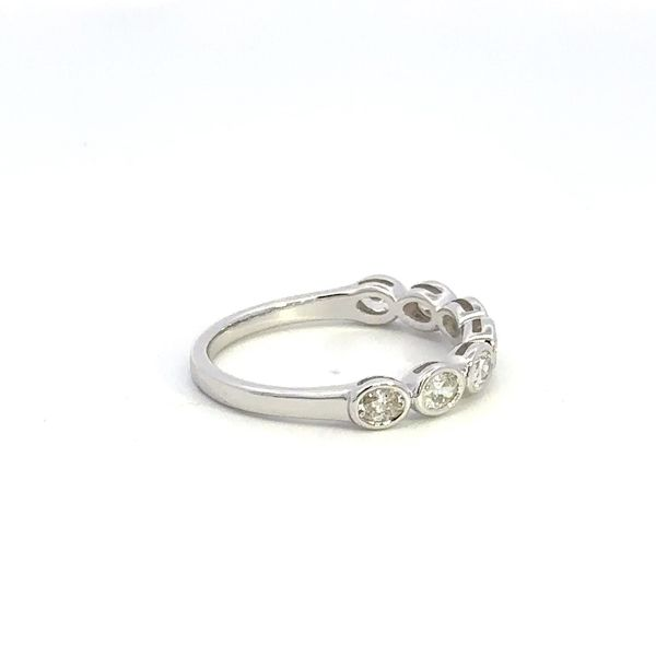 14K .63CTW Oval Diamond Ring Image 2 Kiefer Jewelers Lutz, FL