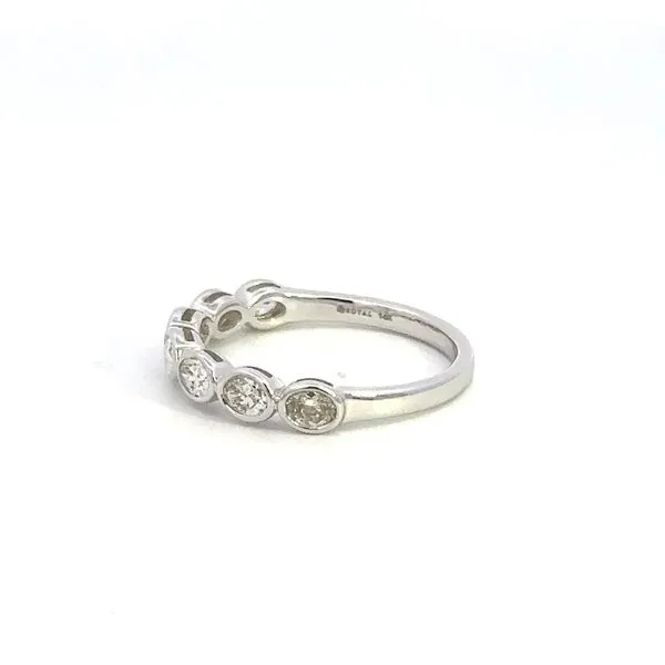 14K .63CTW Oval Diamond Ring Image 3 Kiefer Jewelers Lutz, FL